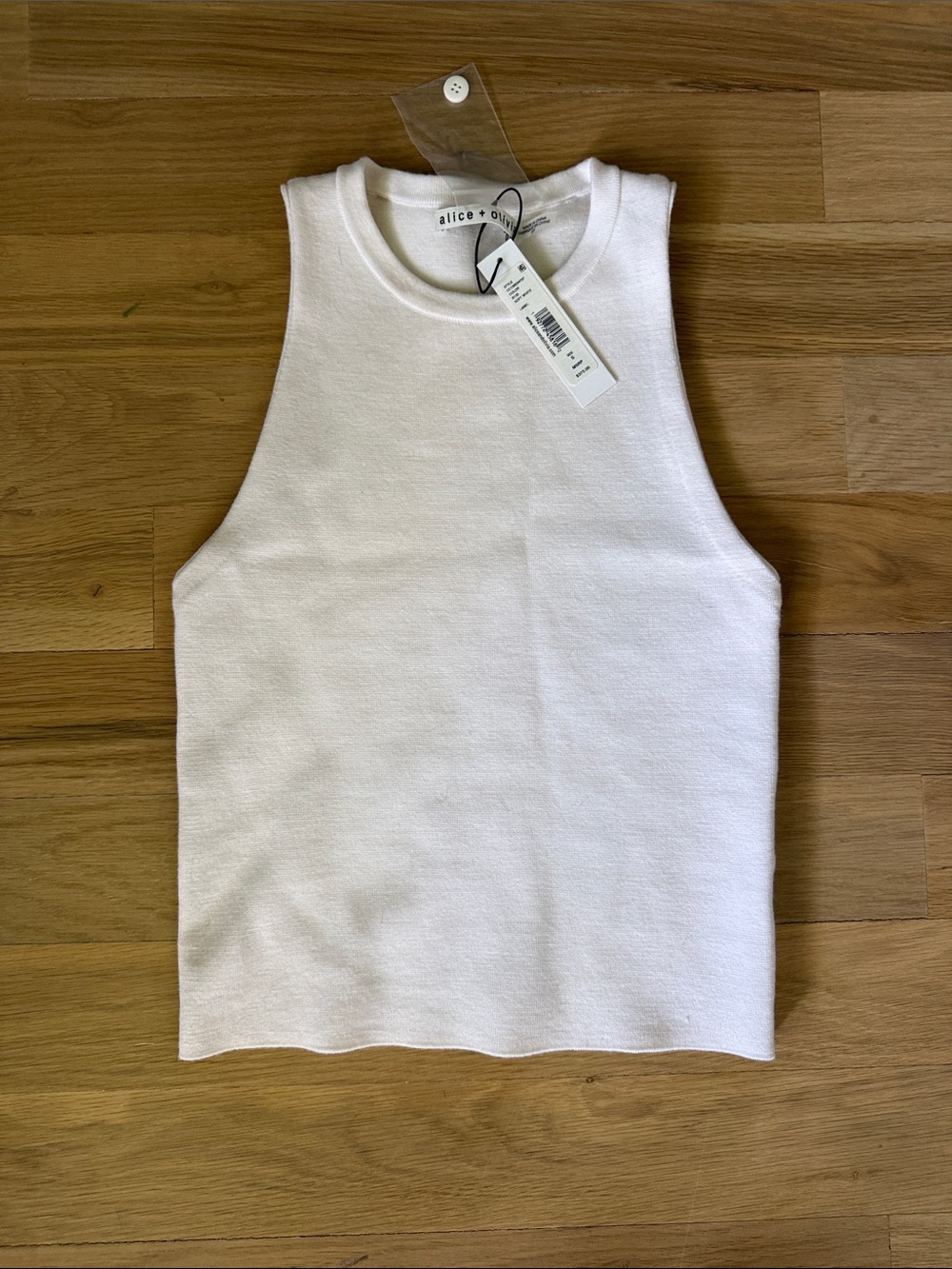 Alice + Olivia Wool Blend Sweater Tank